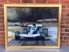 Original Dion Pears Oil on Canvas&nbsp;