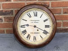 Mahogany Dial Clock 