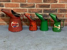 Four Vintage Oil Pourers&nbsp;