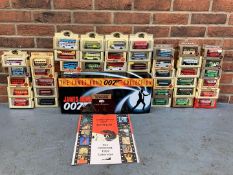 Quantity Die Cast Days Gone Buses and James Bond Boxed Set, Calendars Etc