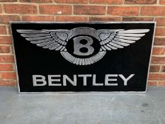 Large Cast Aluminium Bentley Sign&nbsp;