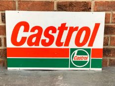Aluminium Castrol Sign