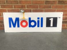 Perspex Mobil 1 Sign