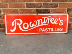 Enamel Rowntree's Pastilles Sign