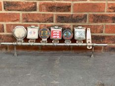 Classic Car Badge Bar and Six Badges
