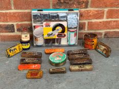 Box Vintage Tyre Repair Tins Etc