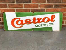 Enamel Castrol Motor Oil Sign