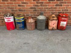 Six Oil Drums