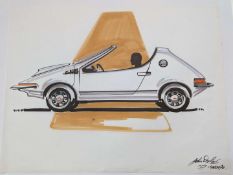 BMC Mini Based Sports Car Proposal&nbsp;