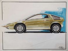 BMC Zanda Concept 1969 Earls Court Show Car&nbsp;