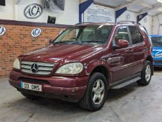 2000 MERCEDES ML 320 AUTO
