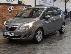 2011 VAUXHALL MERIVA EXCLUSIV