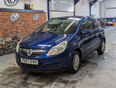 2007 VAUXHALL CORSA LIFE A/C