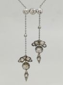 Art deco Brillant Collier