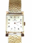 Damenarmbanduhr, OMEGA, Art Deco