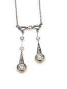 Brillant Collier, um 1925