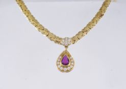 Brillant Turmalin Collier