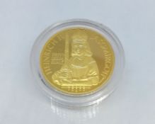 Goldmünze  Millenium 