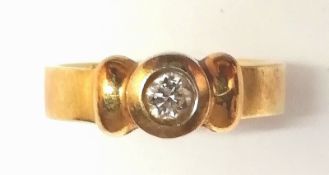 Brillant Damenring, 0,25ct.,