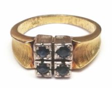 Saphir Damenring