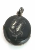 Biedermeier Medaillon, um 1900