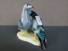 Porzellanfigur zwei Tauben Goebel 15cm