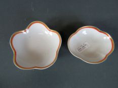 Zwei Porzellanschalen Meissen