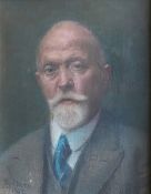Adolf BEYER (1869-1953). Portrait von Dr. med. Otto Leydhecker. Signiert und dat.: 