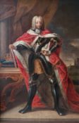 Unbekannter Künstler, Italien, 18. Jh. / Unknown artist, Italy, 18th century. Portrait von Karl