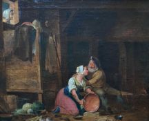 David Teniers Umkreis oder Nachfolge, wohl Frankreich, Genreszene 