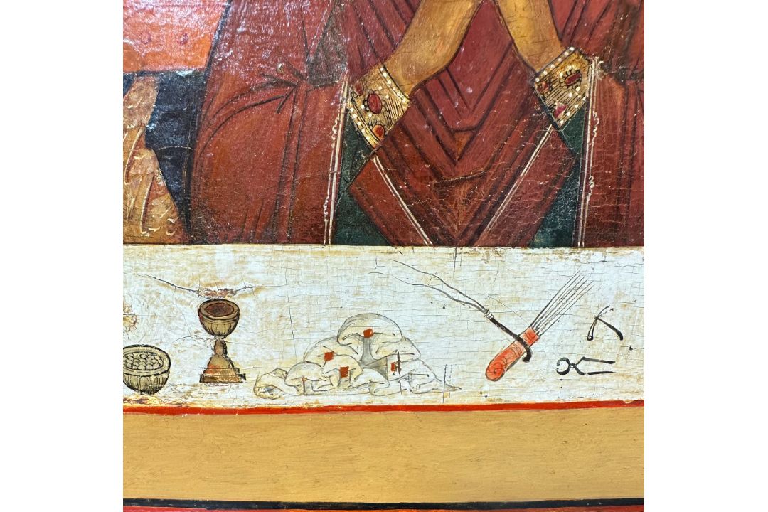 Ikone Gottesmutter Achtyrskaja, 19. Jahrhundert oder früher - Bild 7 aus 11