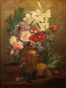 Follower of Henri Fantin-Latour (French, 1836-1904) Still life with flowers,