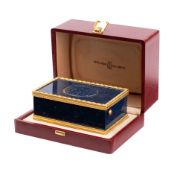 Reuge Music, a Swiss musical box, the flip-up feather covered bird with moving beak and wings,