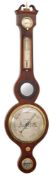 Lione, Aylesbury, a Victorian mahogany wheel barometer,