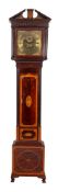 Alexander Stewart, Dublin, an Inlaid mahogany longcase clock,
