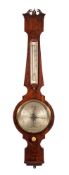 Archer Hackney, a mahogany wheel barometer,