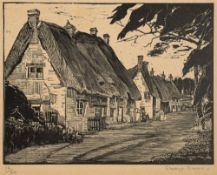 *Gladys Owen (Australian, 1889-1961) Warkton Village signed,