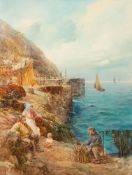 Walter Henry Sweet (British, 1889-1943) Fisherfolk,