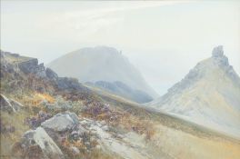 Frederick John Widgery (British, 1861-1942) Valley of Rocks,