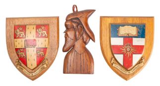 A 19th Century Black Forest carved linden wood box and cover of oval outline,