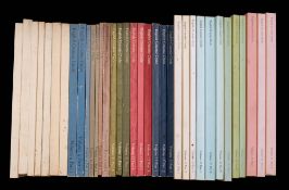 A collection of English Ceramic Circle Transactions: 1966-2001 [1979 lacking] 35.