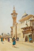 Walter Tyndale (British, circa 1855-1943) Mecca Road, Damascus,