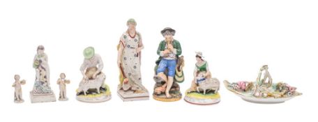 A mixed lot of ceramics comprising;