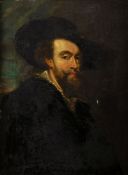 After Peter Paul Rubens (Flemish, 1577-1640) 19th century Portrait of the artist Half-length,