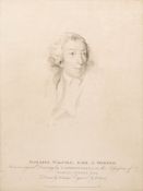 Thomas Morris (fl. circa 1771-1784) Two exterior views of Strawberry Hill House From H.