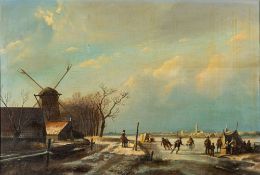 Attributed to Andreas Schelfhout (Dutch,