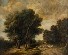 Circle of John Crome (British, 1768-1821) Sheep,