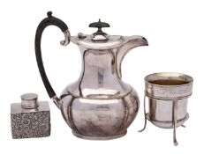 A Victorian silver brandy warmer, maker possibly Edward Edwards II, London, 1842?,