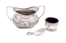 A mixed collection of silverwares, various makers and dates,
