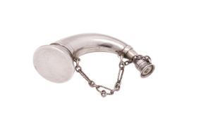A Victorian silver combination vinaigrette and snuff mull, maker Sampson Mordan & Co, London,